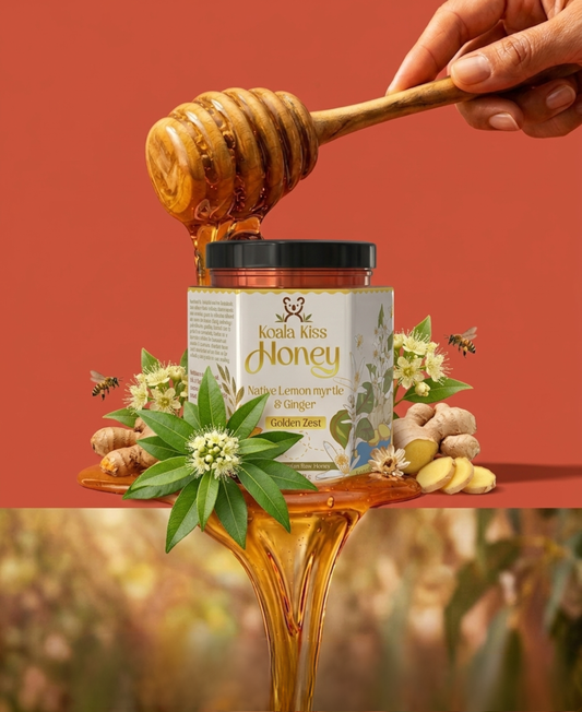 Native Lemon myrtle & Ginger - Golden zest