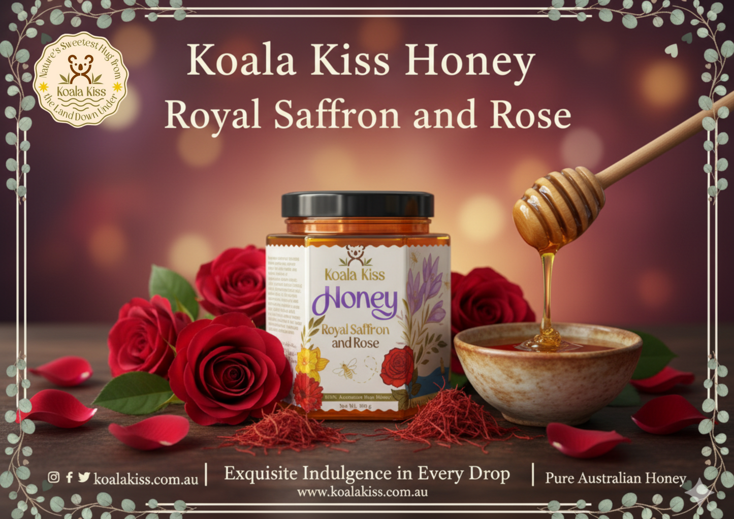 Royal Saffron and Rose