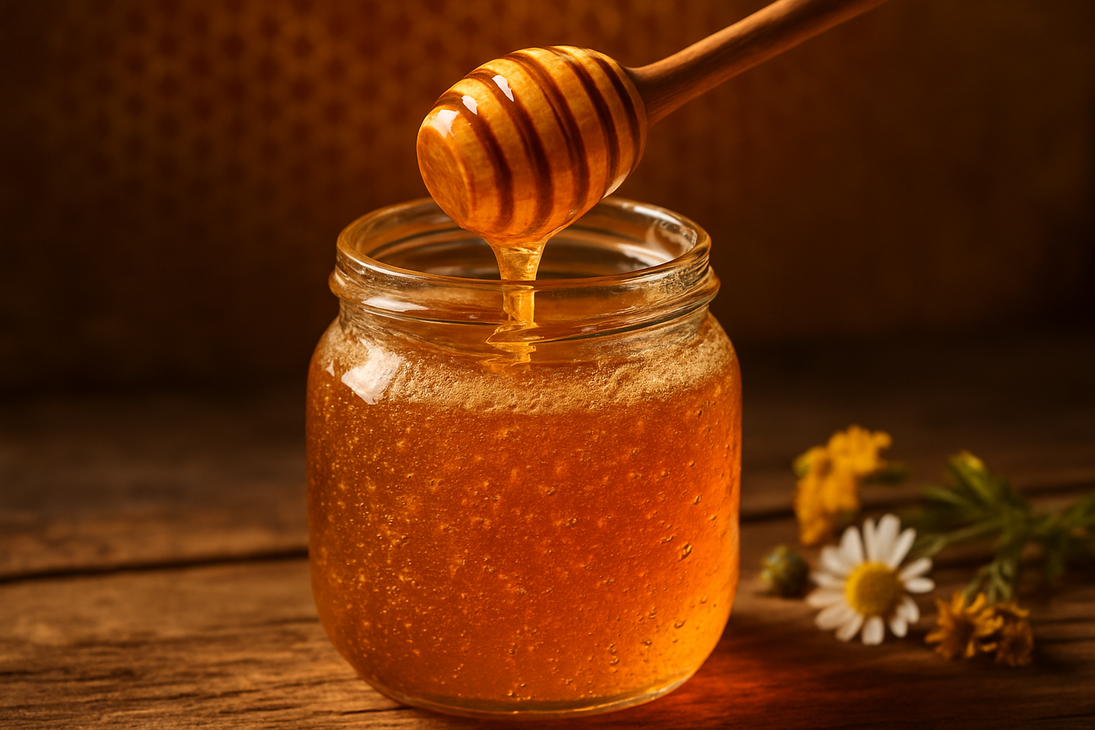 Raw honey