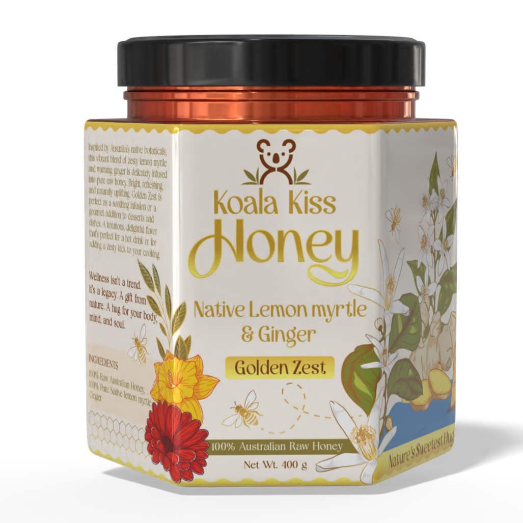 Native Lemon myrtle & Ginger - Golden zest