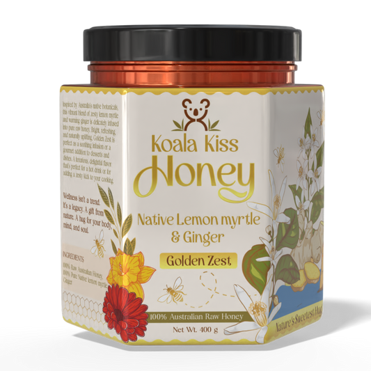 Native Lemon myrtle & Ginger - Golden zest