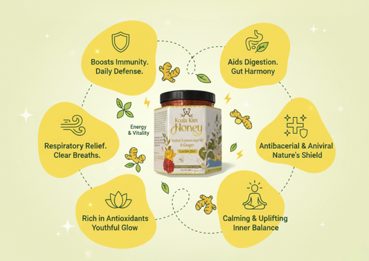 Native Lemon myrtle & Ginger - Golden zest