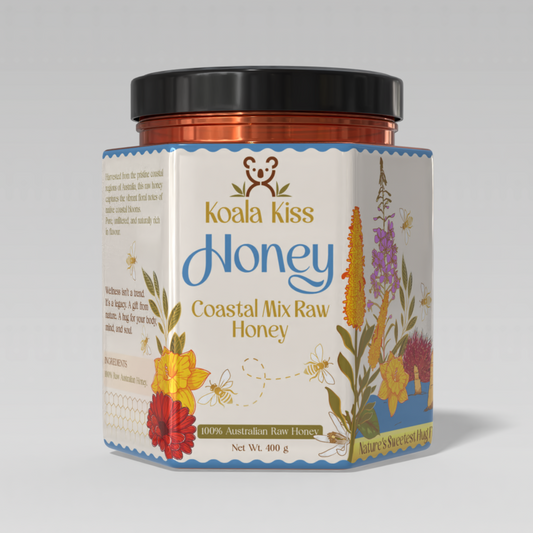 100% Pure raw Australian -  Coastal mix Honey
